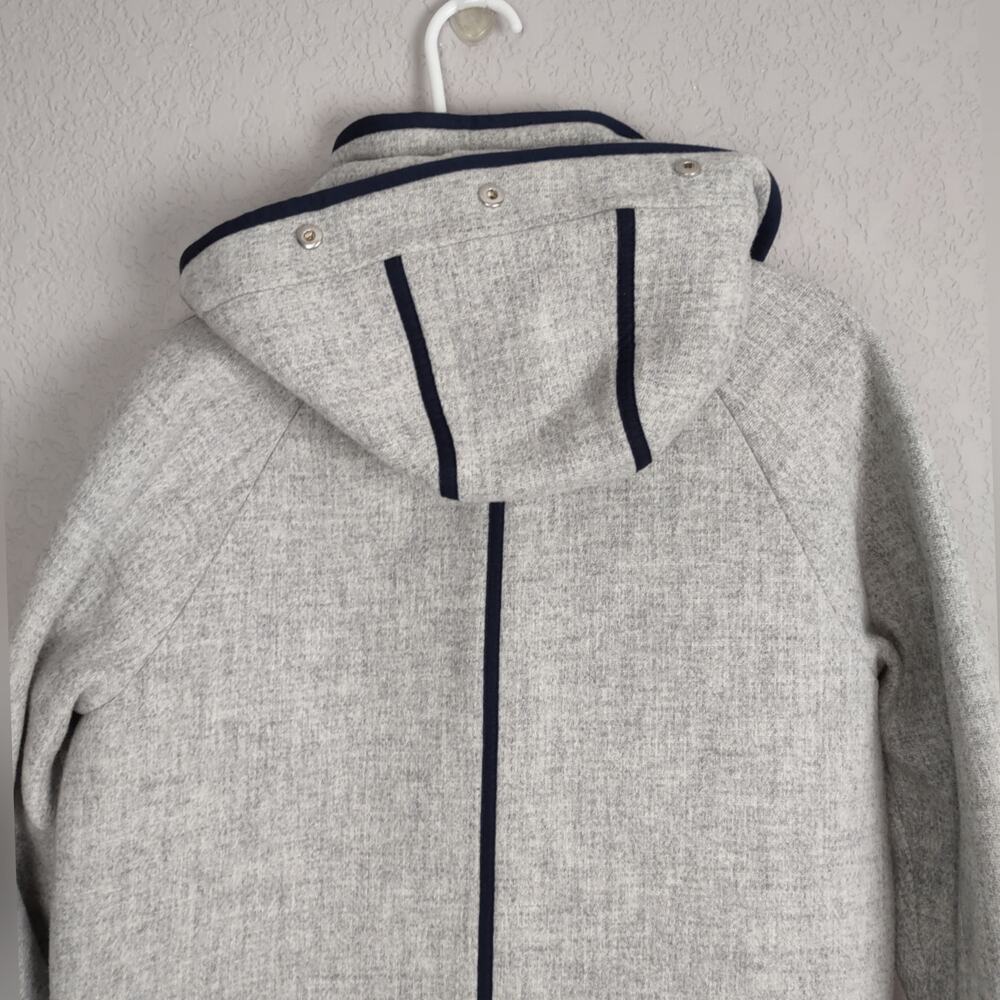 J. Crew Summit Parka in Italian Stadium-Cloth Wool Coat Size 4P - Picture 10 of 15